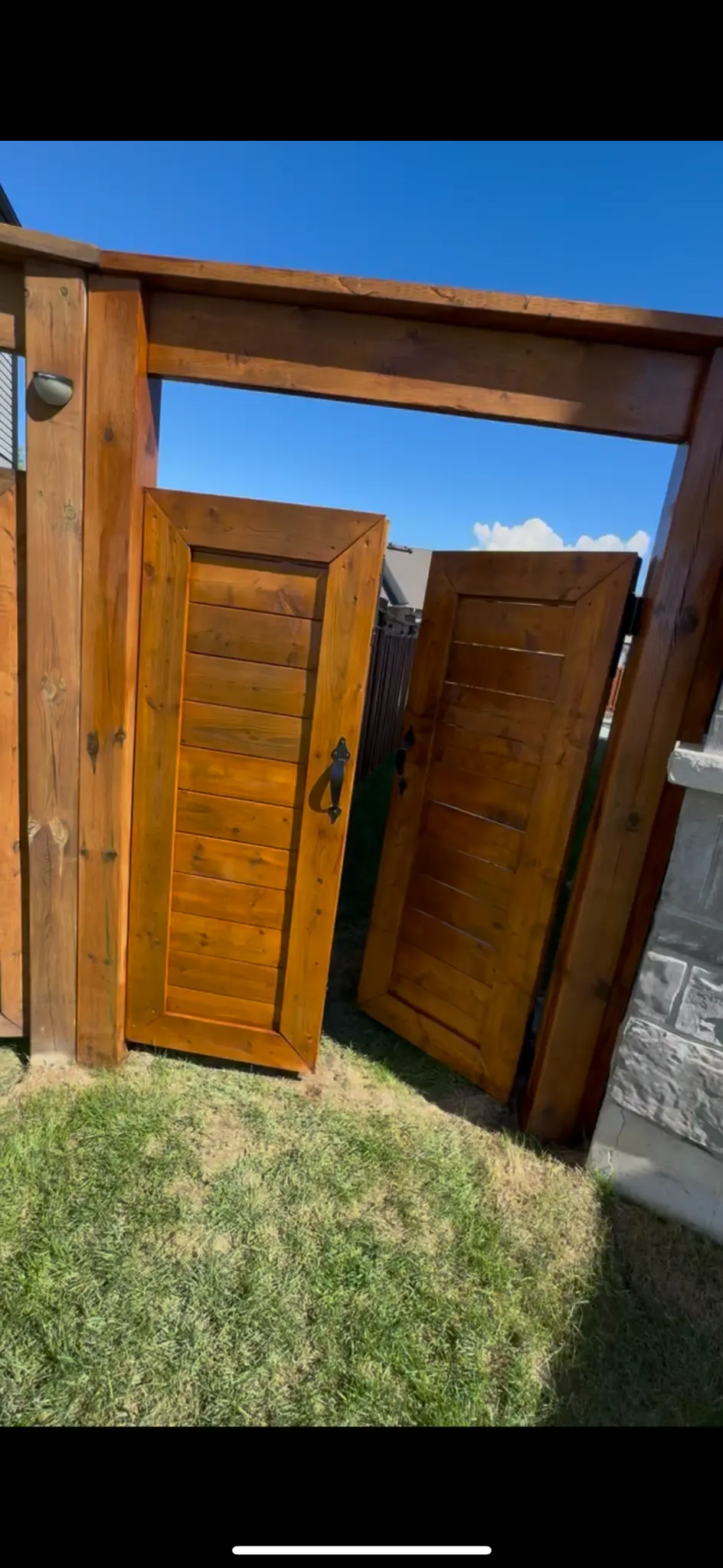 Deck Staining Results