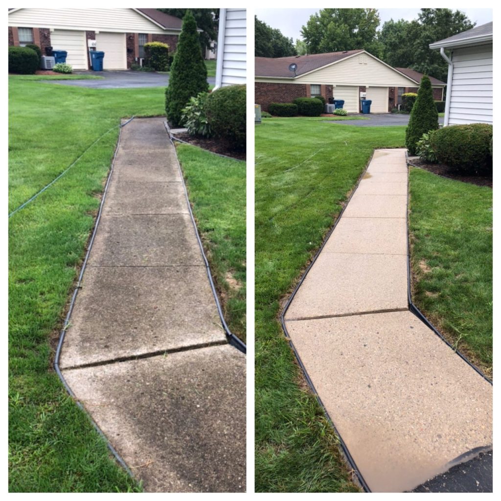Concrete Pressure Washing