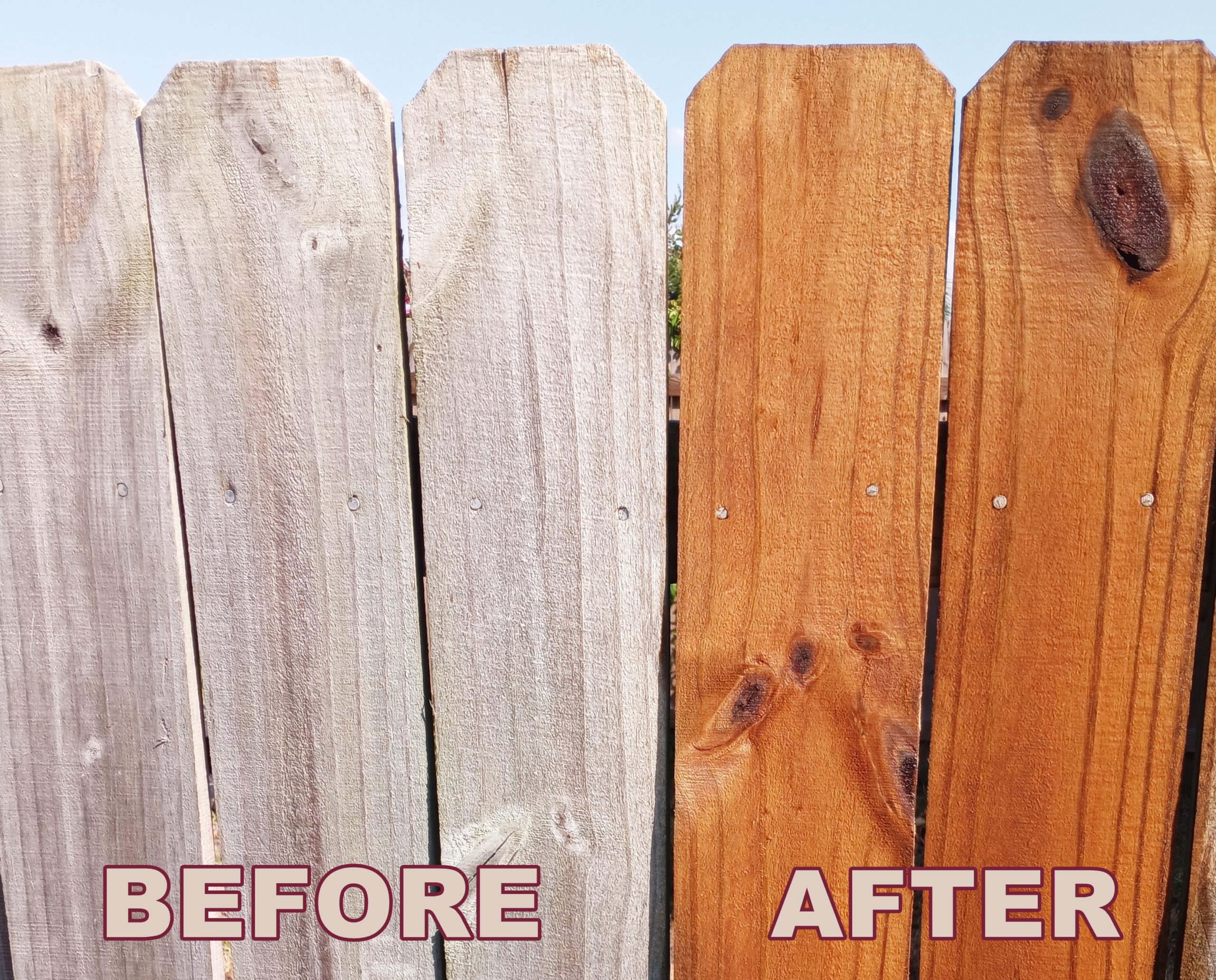 Fence Staining Transformation